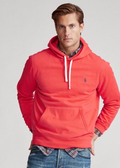 Sudaderas Polo Ralph Lauren Hombre Rojos - The Cabin Fleece - ZNMDX6908